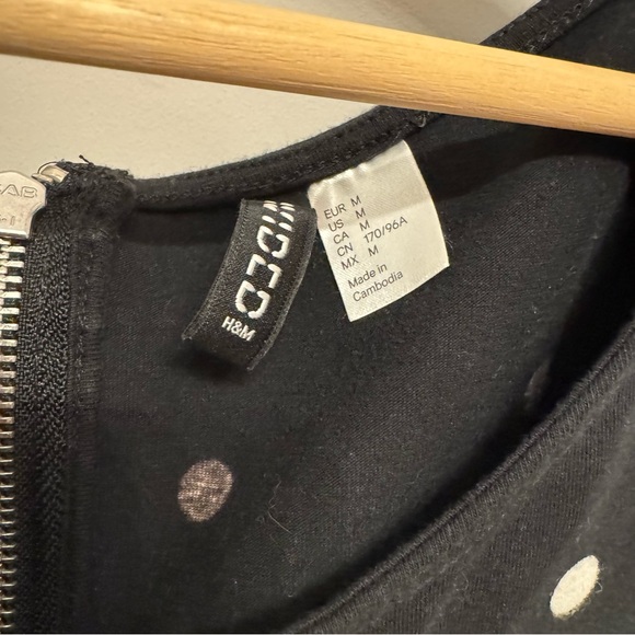 Black Polka Dot Dress - Picture 4 of 4